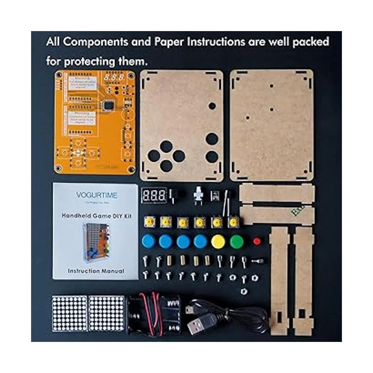 VOGURTIME Kit de juego para proyectos de soldadura DIY_2