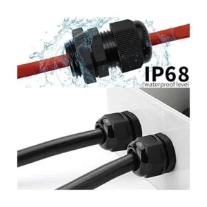 Makerele NPT Cable Glándulas Kit Impermeable Ajustable_4