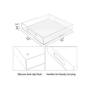 Tasybox Bandeja de acrílico para servir bandejas_3