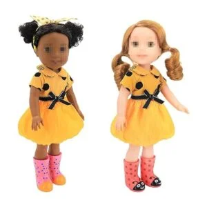SOTOGO 10 juegos de ropa de muñeca American Wellie_4