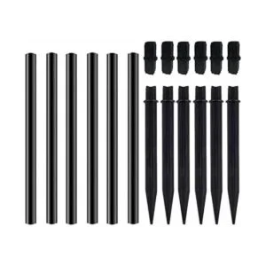 Kit de extensión de lámpara de llama estaca de tierra y_1