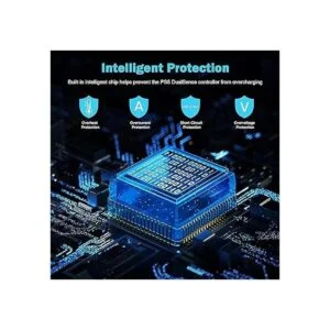 NexiGo Cargador de controlador PS5 con kit de agarre para_2