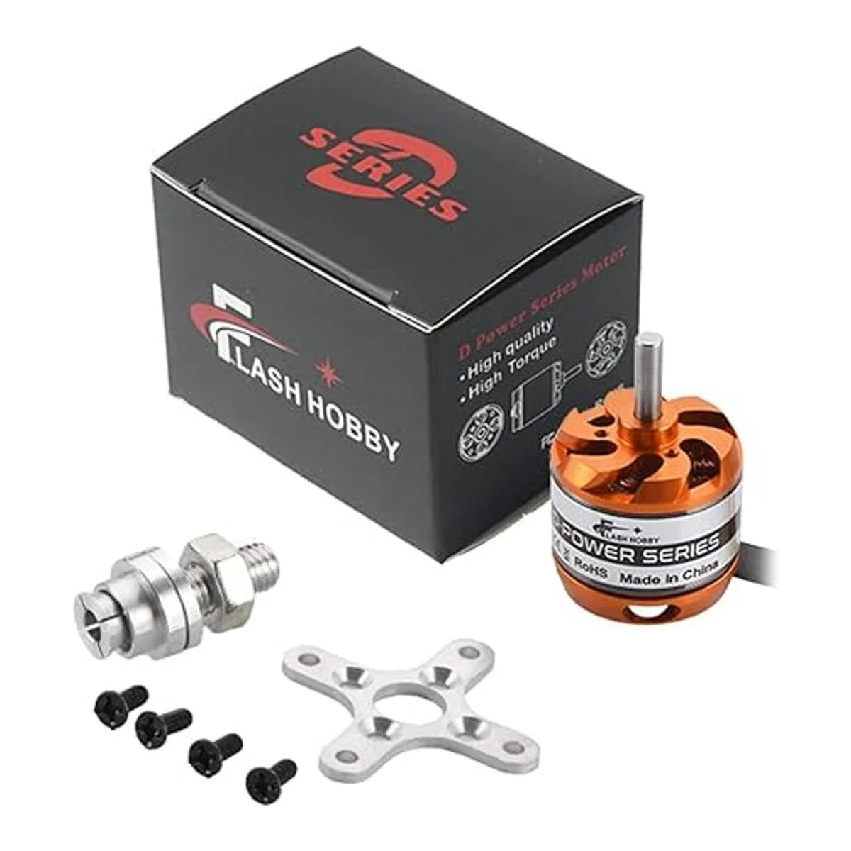 FLASH HOBBY D3536 910KV Motor sin escobillas con 24s Lipo_5