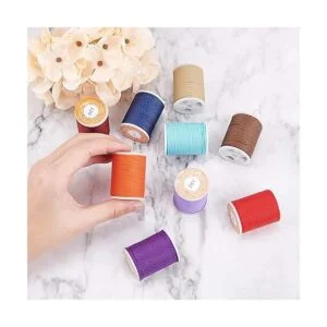 OLYCRAFT Cordón de poliéster encerado de 264 yardas 0.039_5