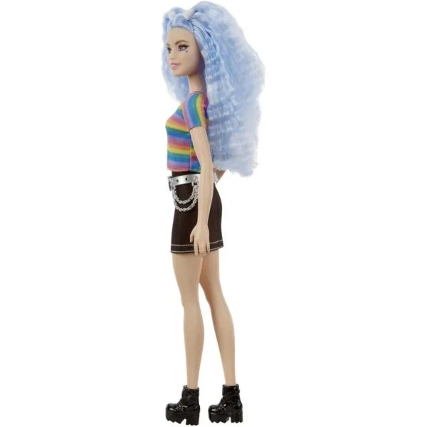 Barbie Fashionistas Doll 170 parte superior de rayas_5