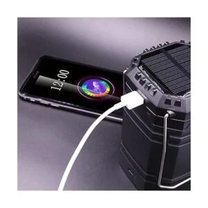 Linterna de camping de manivela con energía solar 3000_6