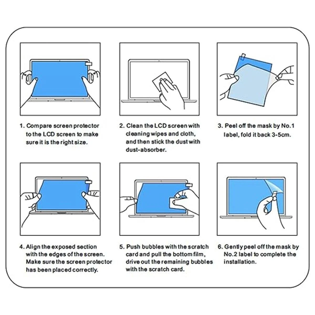 Hoyumi Protector de pantalla para ASUS TUF de 15.6_6