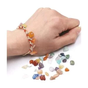 GangGangHao Cuentas de piedra de astillas naturales_6