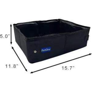 PetLike Caja de arena para gatos de viaje caja de arena_3
