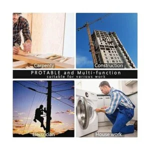 FASITE Bolsa de herramientas con cinturón de 8 bolsillos_6