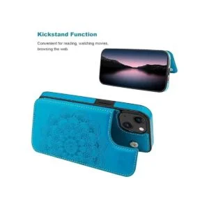 Vaburs Funda compatible con iPhone 13 con soporte para_4