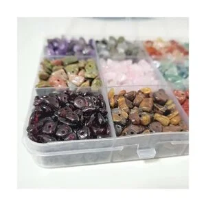 GangGangHao Cuentas de piedra de astillas naturales_3