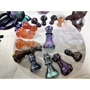 NTWJNJY Polvo de camaleón de diamante resina epoxi_5