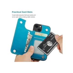 Vaburs Funda compatible con iPhone 13 con soporte para_5