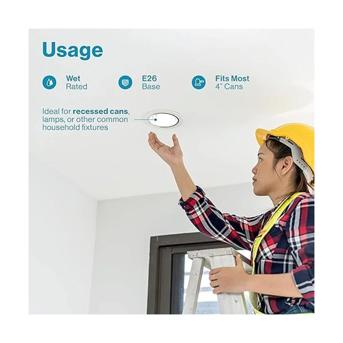 Sunco Lighting PAR20 Bombillas LED equivalentes a 50 W 7_3