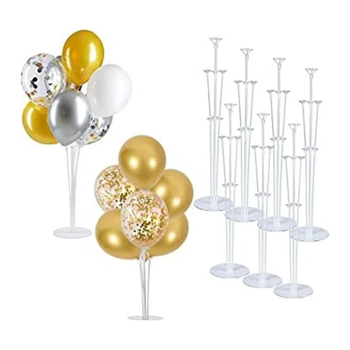 Kit de soporte de globos 7 juegos de soporte de globos_1