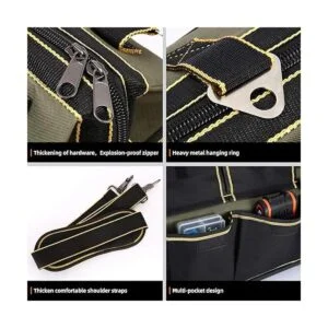 FASTECH Bolsa de herramientas de boca ancha de 15.0 in_3