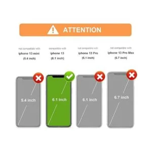 Vaburs Funda compatible con iPhone 13 con soporte para_2