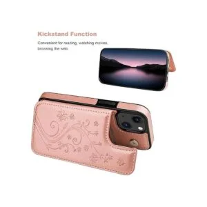 Vaburs Compatible con iPhone 13 Mini Funda tipo cartera_4