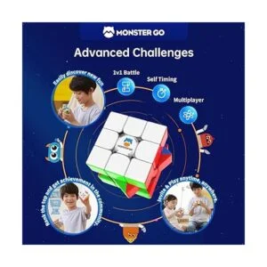 Monster Go 3Ai cubo de velocidad de 3 x 3 pulgadas cubo_3