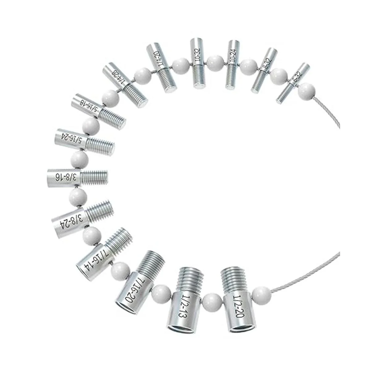 CKE Comprobador de rosca de tuerca y perno pulgadas y_5