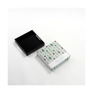 Bandeja de acrílico resistente para servir con asas de 5_7