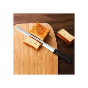 Cortador de pan largo serrado de acero inoxidable para pan_3