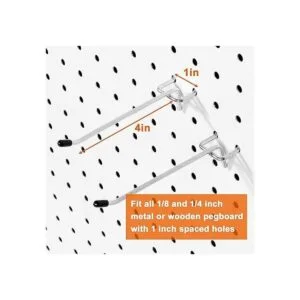 Ganchos para tablero de clavijas 4 pulgadas para_2