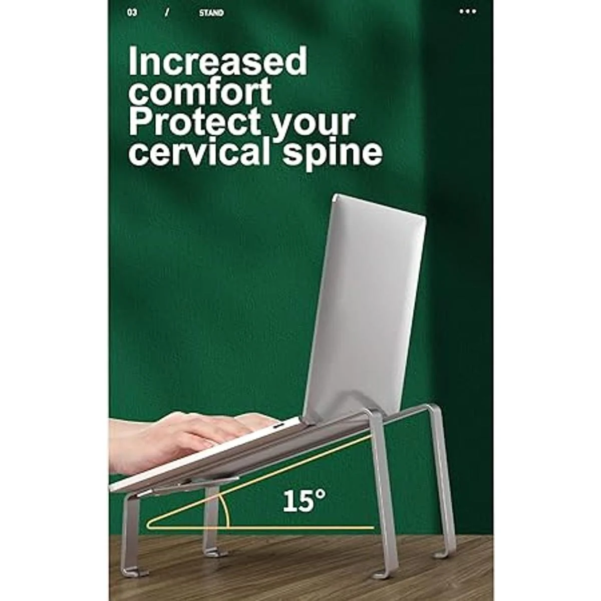 Otinlai Soporte para ordenador portátil para escritorio_6