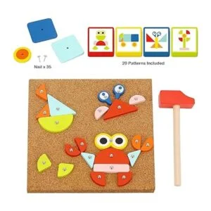 TOOKYLAND Tap Tap Games Juguetes juego de martillo y_3
