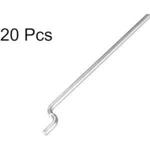 uxcell 1.2mm x 450mm 17.7 Inch Steel Z PullPush Rods_3