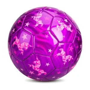 Pelota de fútbol tamaño 3 niños de unicornio para niñas de_1