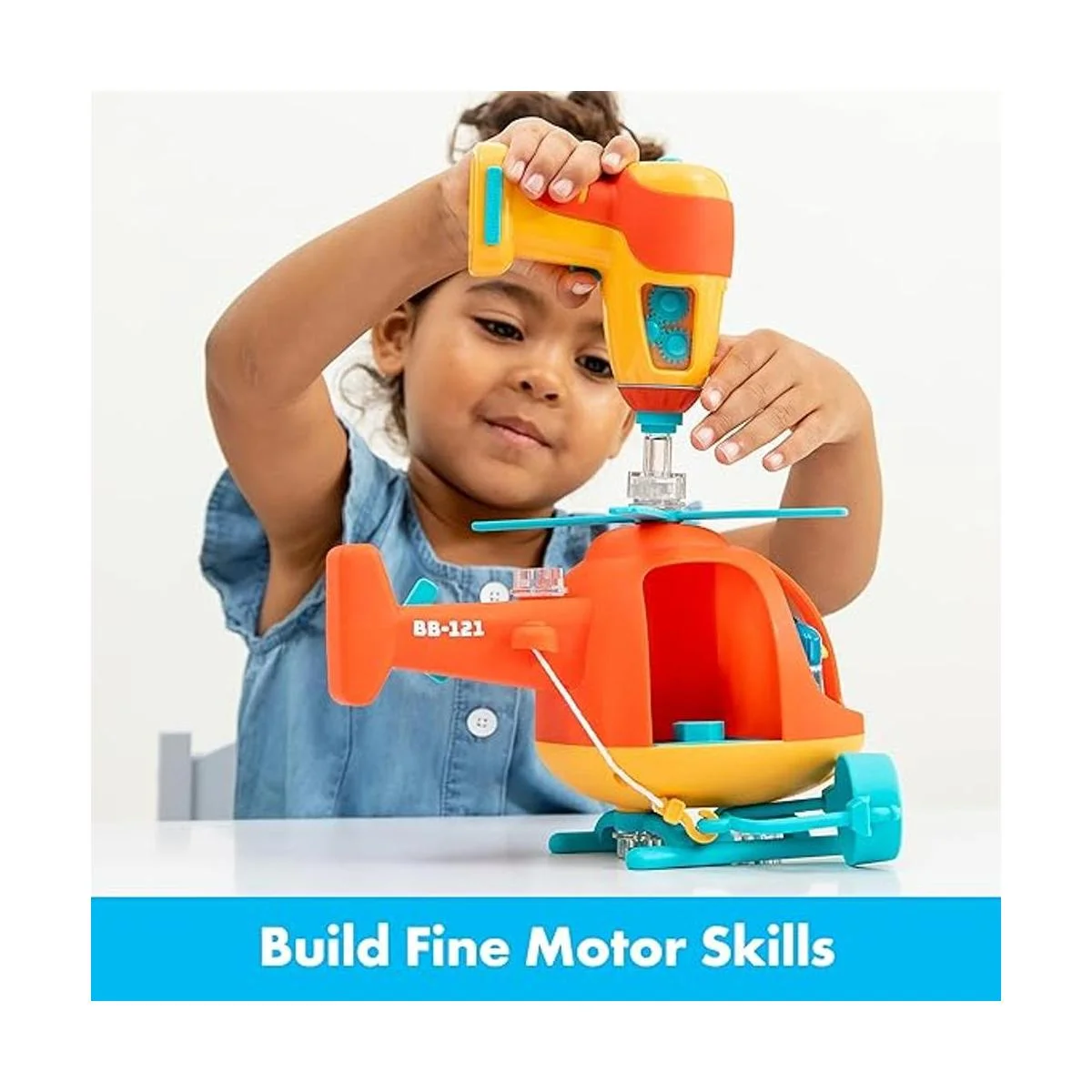 Educational Insights Juguete de helicóptero de diseño y_4