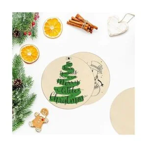 60 piezas de círculos de madera sin terminar de 5 pulgadas_5