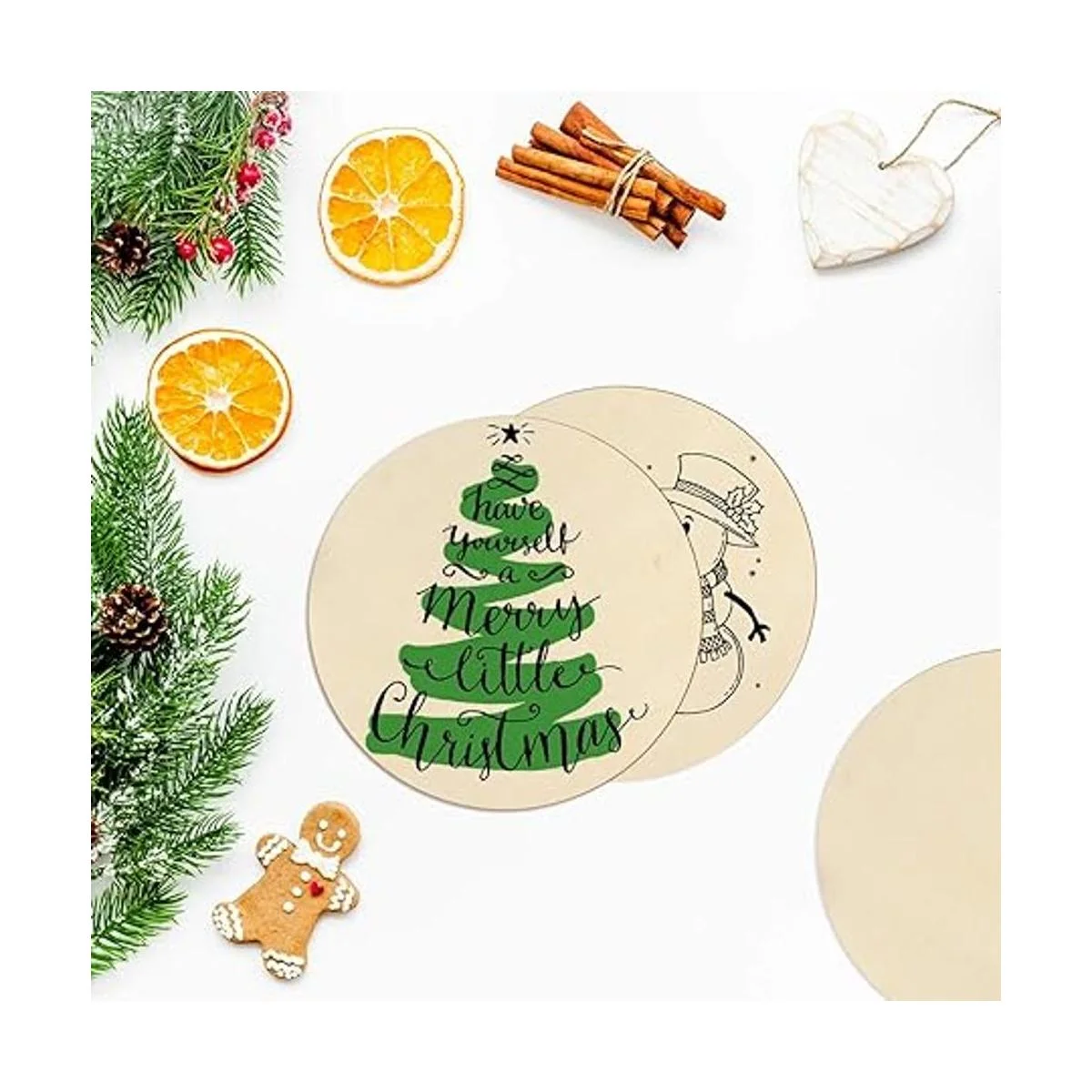 60 piezas de círculos de madera sin terminar de 5 pulgadas_5