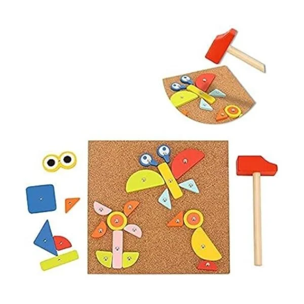 TOOKYLAND Tap Tap Games Juguetes juego de martillo y_4