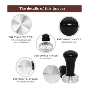 Ezebesta Juego de prensa de café de 2.008 in para máquina_4