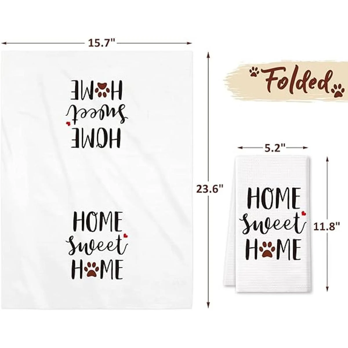 Divertidas toallas de cocina para perros divertidas_3