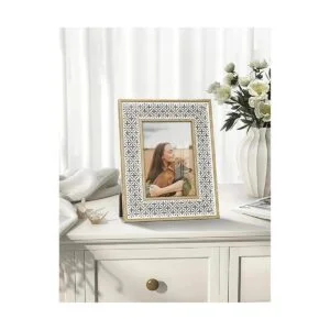 Sonefreiy Marco de fotos bohemio de 5 x 7 pulgadas marco_4