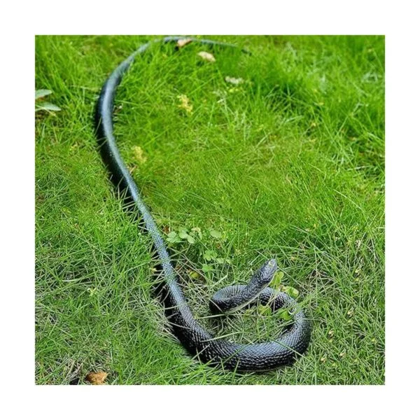 Zomiboo 3 piezas de 53 pulgadas serpiente de goma realista_3