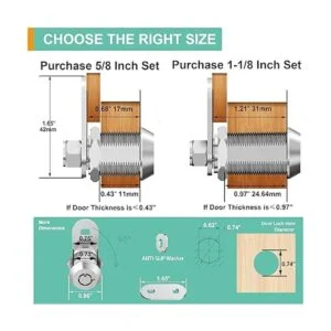 Paquete de 6 cerraduras de almacenamiento mejoradas para_2