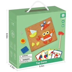 TOOKYLAND Tap Tap Games Juguetes juego de martillo y_6