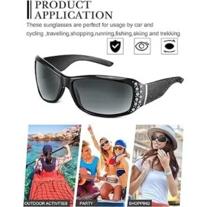 3 pares de lentes de sol retro con diamantes de imitación_4