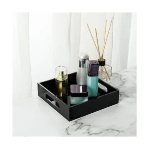 Bandeja de acrílico resistente para servir con asas de 5_6