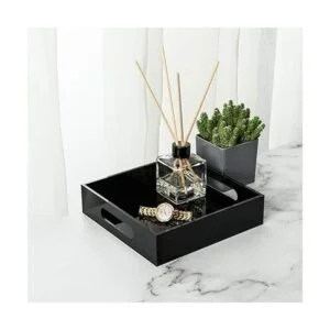 Bandeja de acrílico resistente para servir con asas de 5_4