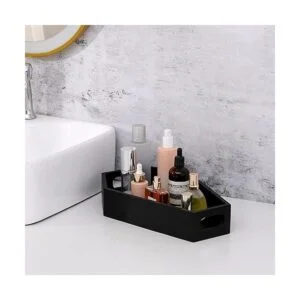 Bandeja de ataúd estante de madera para servir en forma_5