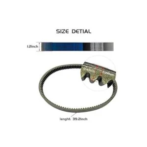 TUNTROL Correa de transmisión de repuesto para Yamaha Golf_3