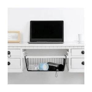 Cesta de almacenamiento para debajo del estante cesta de_5