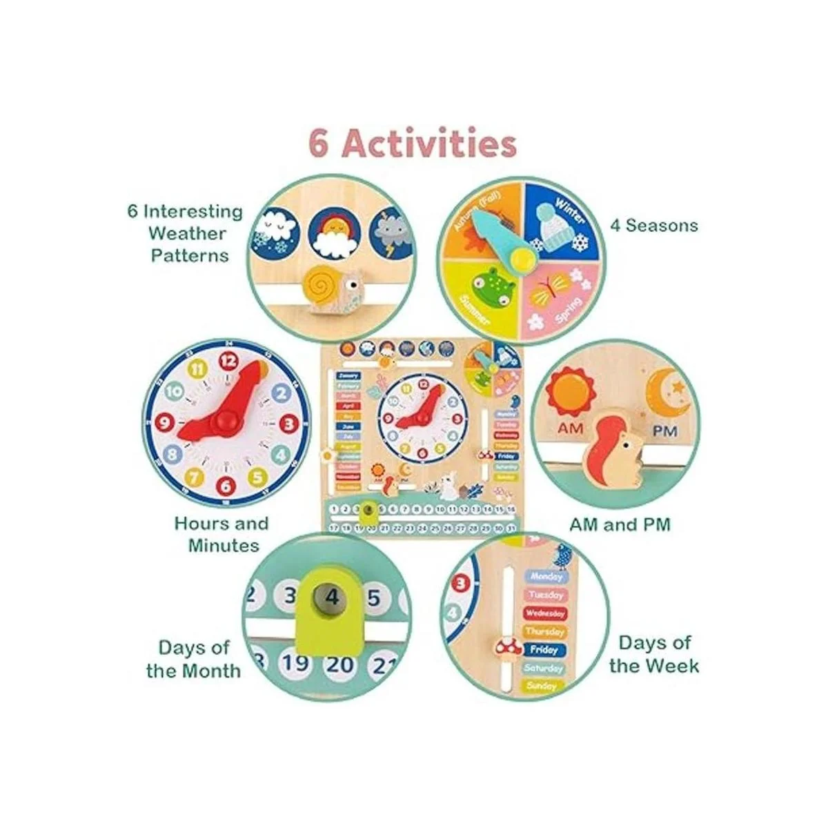 TOOKYLAND Montessori Juguetes educativos de aprendizaje_2