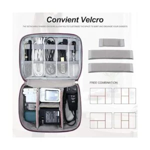 Bolsa electrónica de viaje para cables de viaje bolsa_6